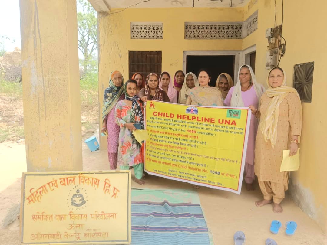 Child Helpline conducted awareness campaign.